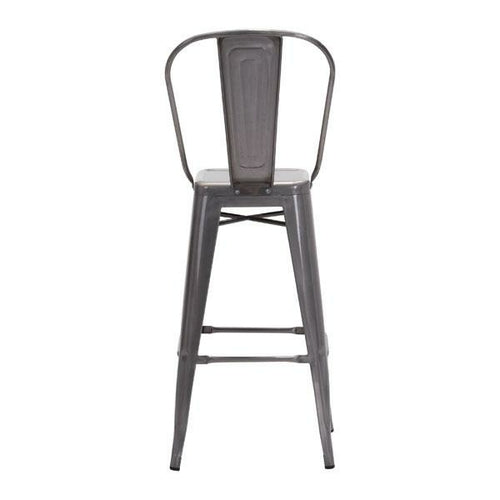 Gunmetal Steel Bar Chair