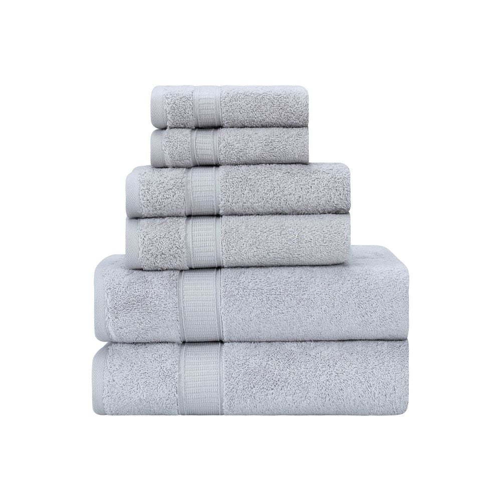 Turkish Cotton Full Bath Towels, Set of 6