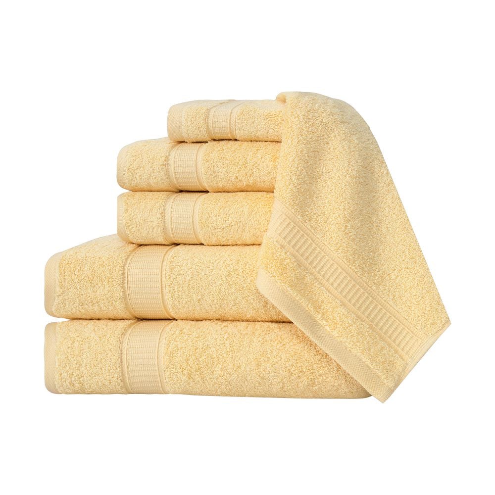 Turkish Cotton Full Bath Towels, Set of 6