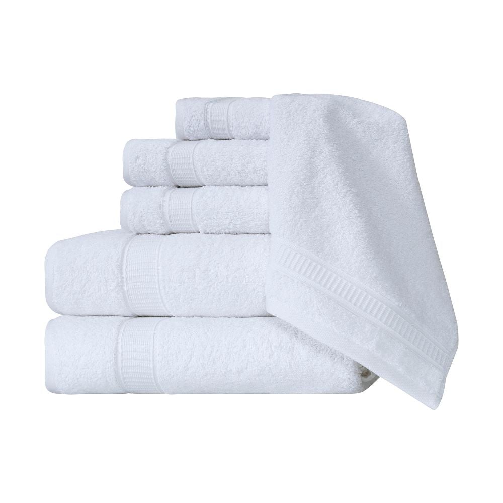 Turkish Cotton Full Bath Towels, Set of 6