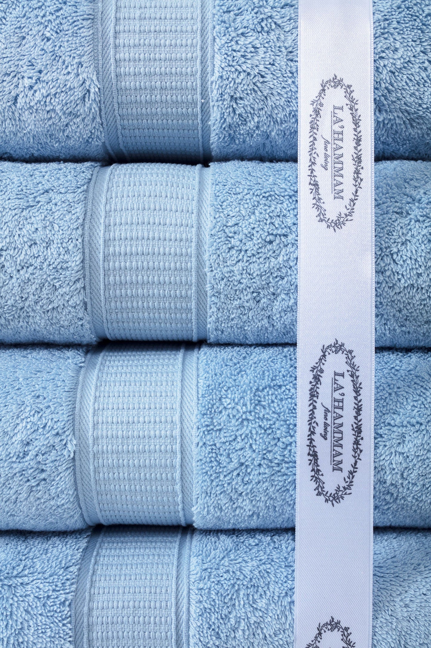 Turkish Cotton Full Bath Towels, Set of 6