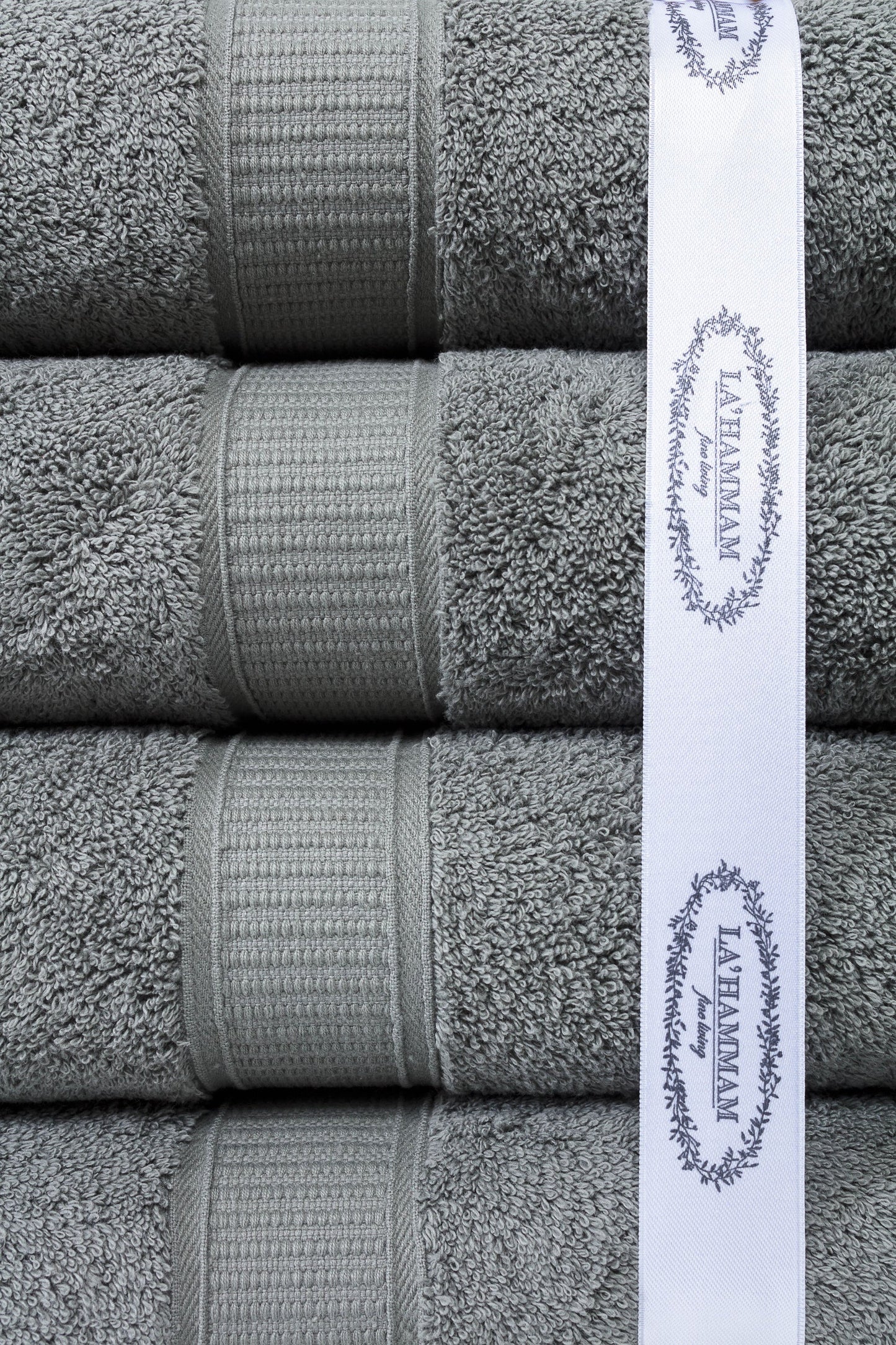 Turkish Cotton Full Bath Towels, Set of 6