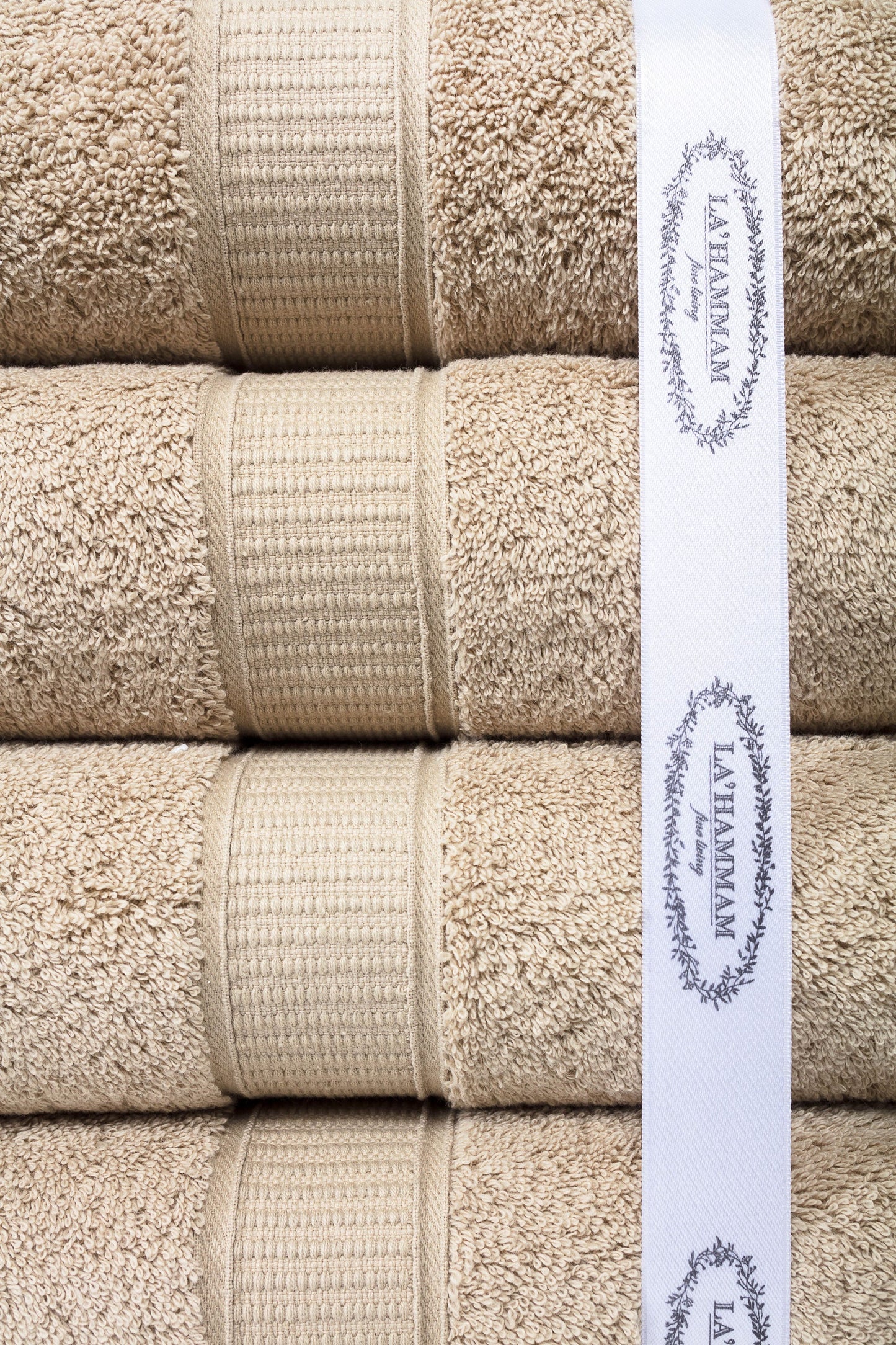 Turkish Cotton Full Bath Towels, Set of 6
