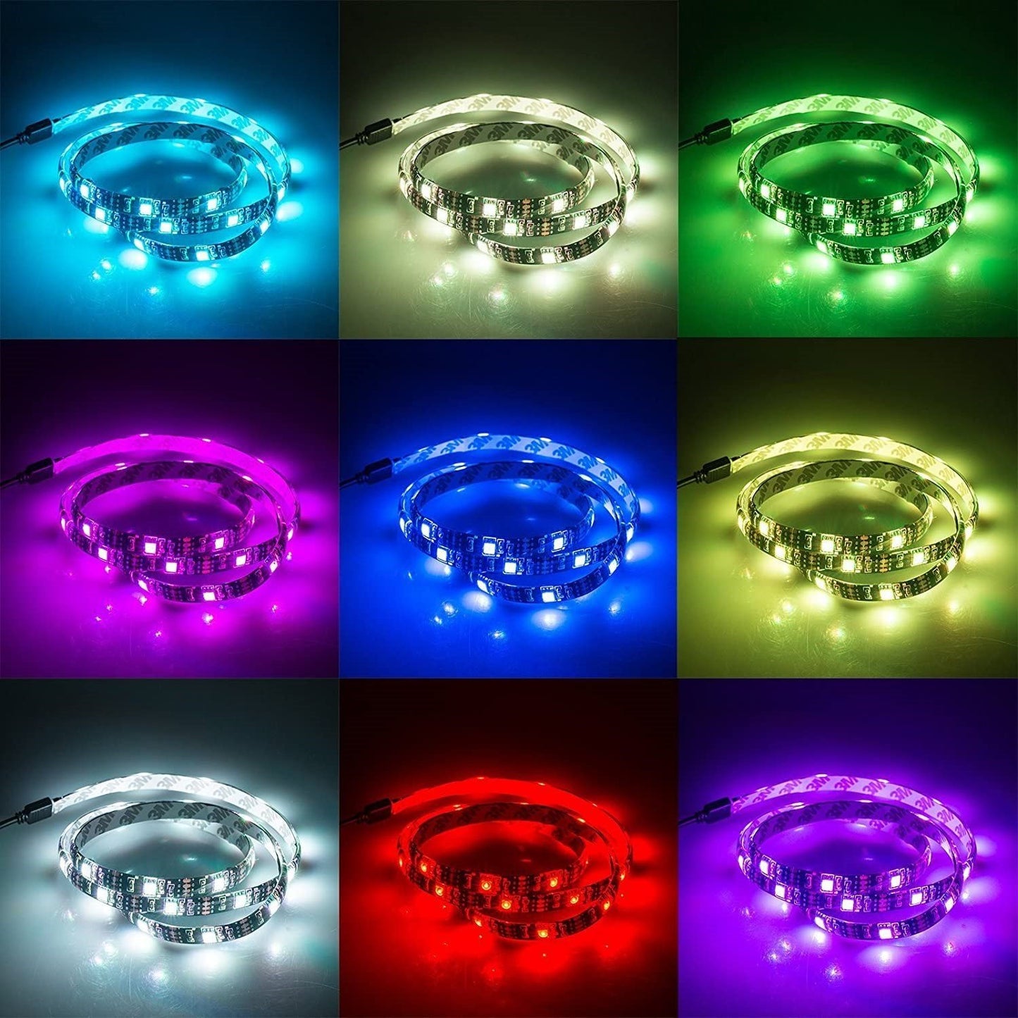 Remote Controlled RGB LED TV Backlights