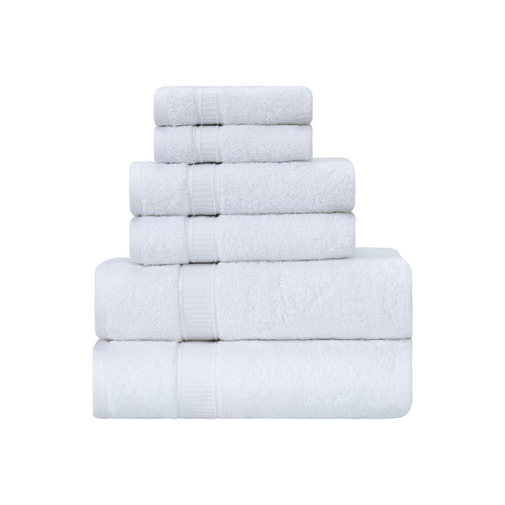 Turkish Cotton Full Bath Towels, Set of 6