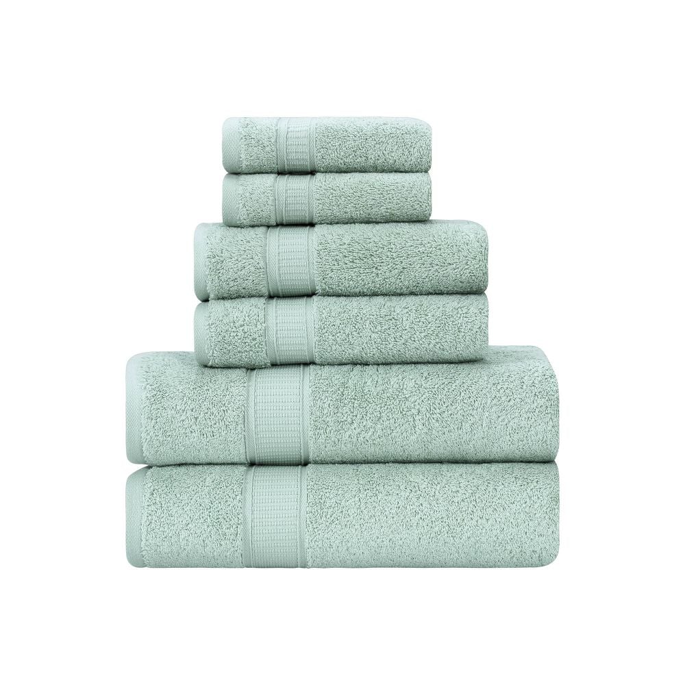Turkish Cotton Full Bath Towels, Set of 6