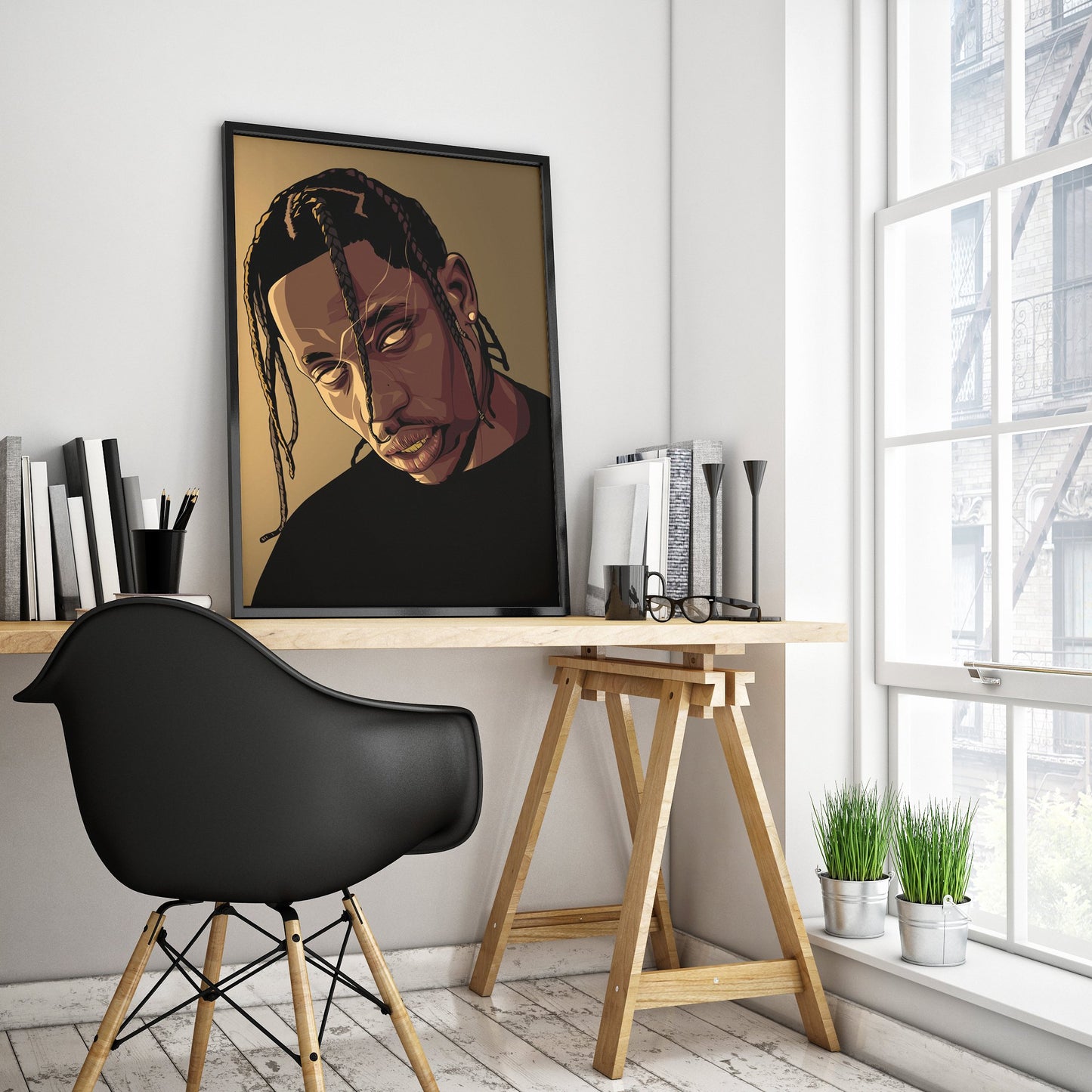 Travis Scott Wall Art