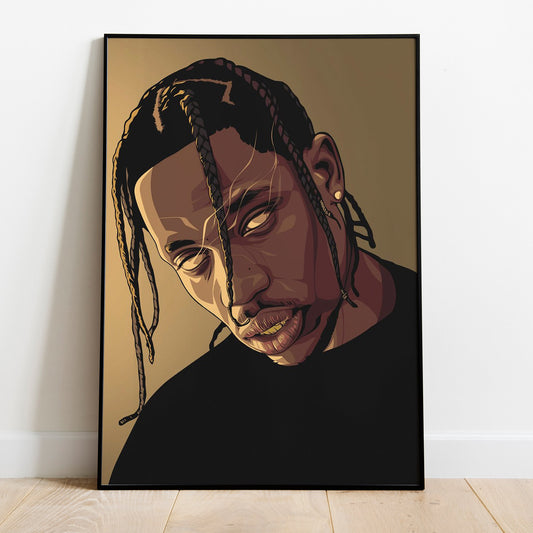 Travis Scott Wall Art